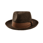 Lightweight Soft Straw Fedora Hat - Image 2